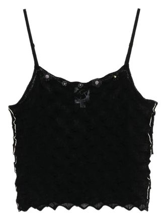 YanYan Knits Borlor vest - women - Wool - S - Black