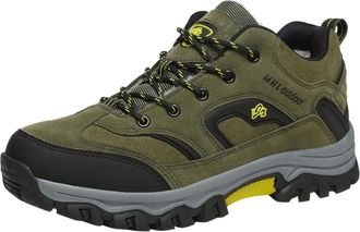 Generic Winter Stylish Unisex Winter Suede Lace-Up Boots with Thermal Insulation for Outdoor Cold Weather Comfort and Daily Fashion Footwear (Army Green, 6. 5