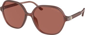 Michael Kors MK2186U BALI Polarized 35481L Womens Sunglasses Pink Size 58