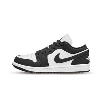 Nike Jordan 1 Low - Dames - Sport - Zwart - Maat: 35 1/2 EU Leer