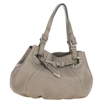 Fendi Pre-owned Tote Bag - Dames - Vintage Handtas - Grijs - ONE Size - Leer - Vintage