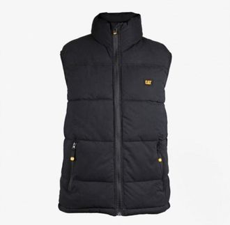 CAT C430 Unisex Warm Vest Zwart