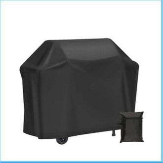 OEM Funda Para Barbacoa, Lona Oxford 210d De Alta Resistencia Para Barbacoa De Gas, Resistente Al Viento, A Los Rayos Uv, Al Agua, A La Humedad Y Al Polvo
