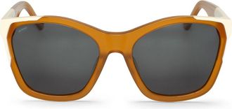 Mr.Boho Parikia BZG36-11 Womens Sunglasses Brown Size 58