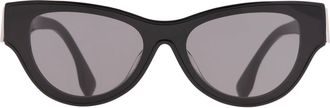 Fendi Smoke Cat Eye Ladies Sunglasses FE40135F 01A 00
