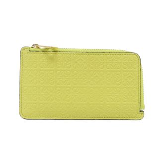 Loewe Lime Yellow Leather Coin Purse/Coin Case (Pre-Owned)