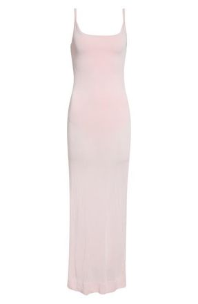 Jacquemus Nodo Bodysuit Maxi Sweater Dress in Light Pink at Nordstrom, Size 8 Us