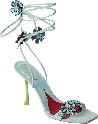 Roger Vivier Suede Sandal