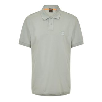 HUGO BOSS Polo-shirt voor heren met Passenger Box-logo (Groen)