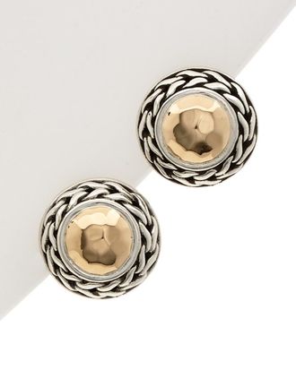 John Hardy Palu 18K & Silver Studs