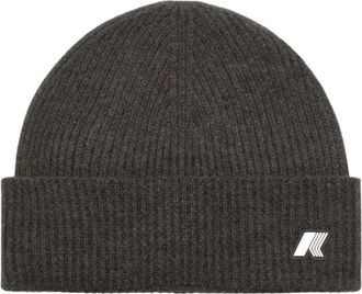 K-Way Brice Merino Wool Beanie - Heren - Hoeden - Groen - Xl/2Xl - Wol - Accessoires
