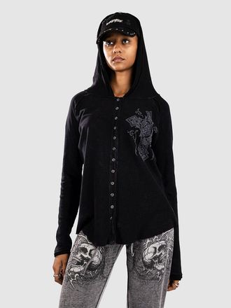 Affliction Chaos Theory Buttondown Hd Hemd schwarz