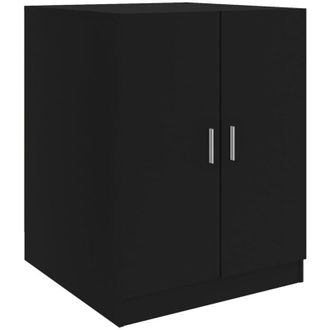 vidaXL Mobile per Lavatrice Nero 71x71,5x91,5 cm - Vidaxl