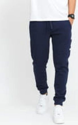 Tommy Jeans Broeken, Heren, Blauw, S, Katoen, M Badge Trainingsbroeken