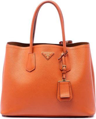 Prada Pre-owned Prada Medium Saffiano Cuir Double Handle Satchel Ladies BDSAICXA3N0JJCEQ