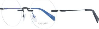 Yohji Yamamoto Black Metal Glasses Mens (Frames)
