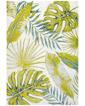 Jonathan Y Designs Monstera Tropical Leaves Rug