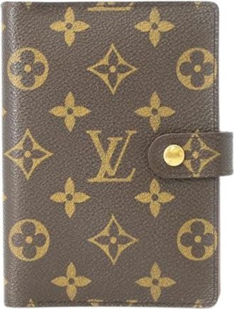 Louis Vuitton Pre-owned Accessories, female, Brown, Size: ONE SIZE Pre-owned Canvas Home-Office