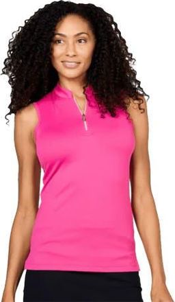 Sofibella Golf Colors Sleeveless Womens Golf Polo in Girly at Nordstrom, Size X-Small