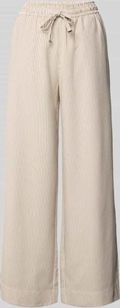 Christian Berg Stoffhose mit elastischem Bund in Schlamm, Größe 36