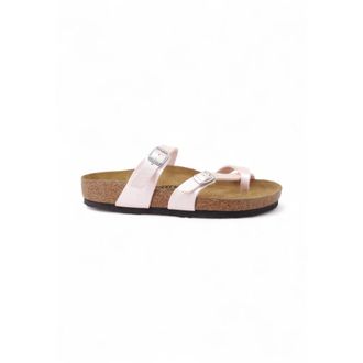 Birkenstock Ciabatta - Dames - Sandalen - Roze - 36 EU - Leer - Schoenen