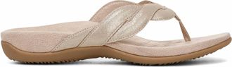 Vionic Womens Bella Braid Sandal In Gold