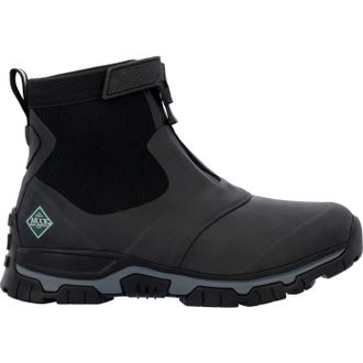 The Original Muck Boot Company Mens Apex Mid Zip Performance Waterproof Ankle Boots, Black, 13
