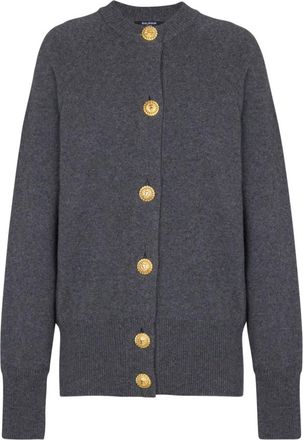 Balmain Mujer, Jerseys, Gris, Talla: M