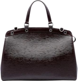 Louis Vuitton Pre-owned Brea MM - Dames - Pre-owned - Paars - Maat: ONE Size Leer
