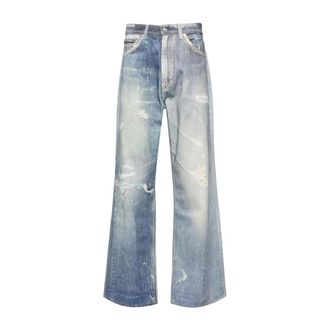 Our Legacy Heren, Jeans, Blauw, Maat: W34 Zijde