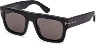 Tom Ford Fausto Zonnebril - unisex - Zonnebrillen - Zwart - 53 MM - Accessoires