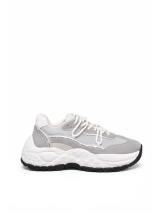 A|X Armani Exchange Chunky Sneakers - Grey/Beige