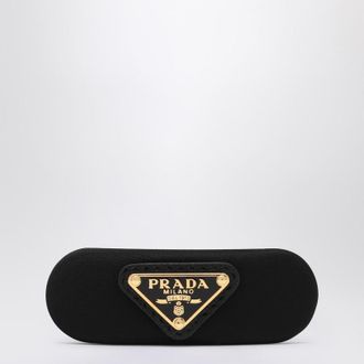 Prada Black hair clip in Re-Nylon