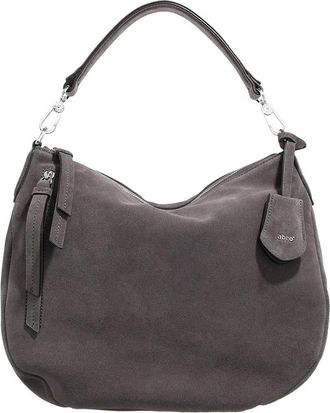Abro Abro Hobo Bags - Beutel Juna Small/ Grey - dark grey - Hobo Bags for ladies