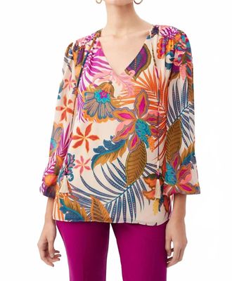 Trina Turk Watson Top In Multi