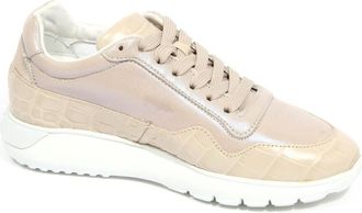 Hogan Interactive 3 Leren Sneakers - Dames - Sneakers - Roze - 35 EU - Leer - Schoenen