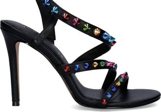 Ex&eacute; Womens Jenny High Heel Sandal In Black