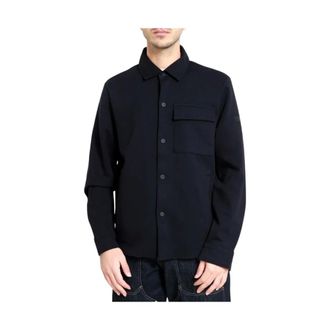 H&egrave;SKIMO Jassen, Heren, Blauw, M, Katoen, Camicia