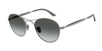 Giorgio Armani AR6177 30037Z Mens Sunglasses Gunmetal Size 50