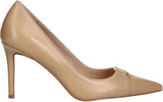 Twinset Pumps van kalfsleer - Dames - Pumps - Beige - 41 EU - Leer - Schoenen
