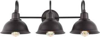 Jonathan Y Designs Frisco 26.5in 3-Light Shade Vanity
