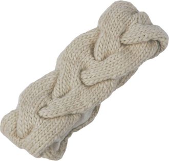 Nirvanna Designs Braided Headband in Linen at Nordstrom