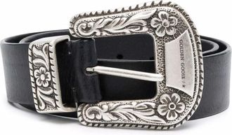Golden Goose Riem - Dames - Riemen - Zwart - 90 CM - Leer - Accessoires