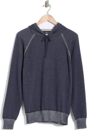 Bugatchi Raglan Sleeve Cotton Hoodie in Navy at Nordstrom Rack, Size Xx-Large