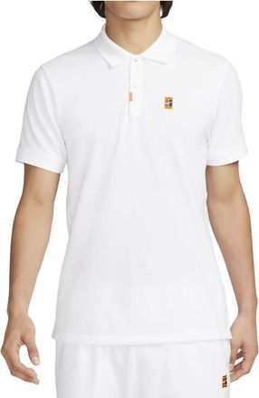 Nike Polo Dry-Fit Heritage Slim T-shirt Asia Sizing White DA4380-101
