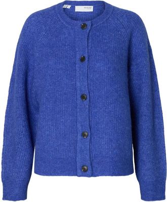 Selected Dames, Truien, Blauw, Maat: XS