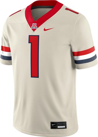 Nike Arizona Nike Mens Dri-FIT College Game Jersey in White | NC2F0KYIUAN-MVV