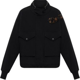 AllSaints Ouros Clarie Jacket - Dames - Zomerjassen - Zwart - L - Katoen - Jassen