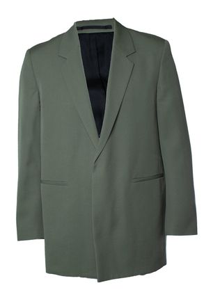 Jil Sander green blazer jacket