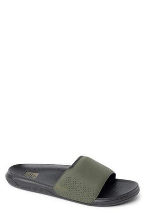 Reef Tailslide Sandal in Olive/Raven at Nordstrom Rack, Size 13